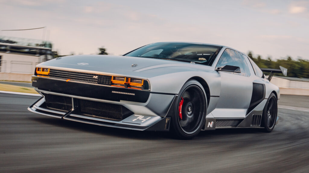 Hyundai N vision 74 car